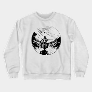 Papa Hash Apparel: Circle Ride Crewneck Sweatshirt